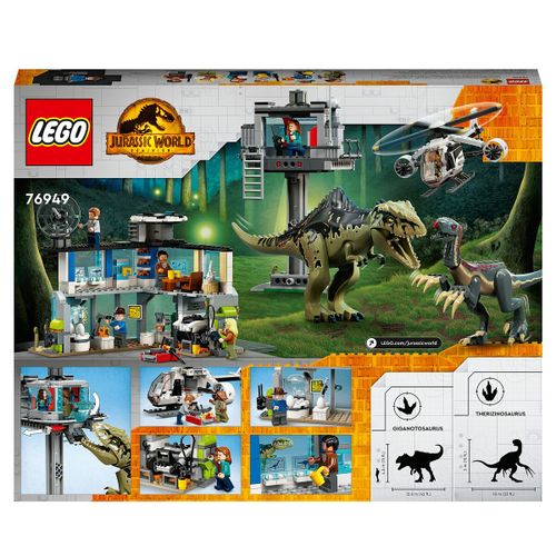 Igra Gradnje + Figurice Lego Jurassic World Attack slika 3