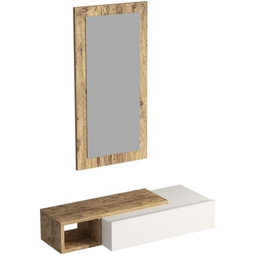 Woody Fashion Stol za posuđe, Vien - Atlantic Pine, White slika 4