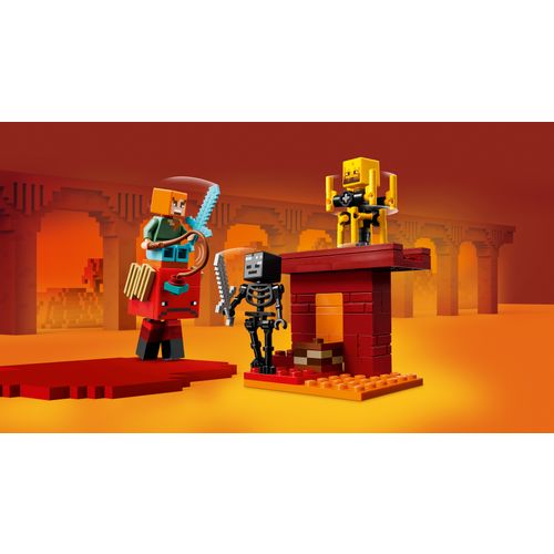 LEGO® MINECRAFT® 21266 Bitka uz lavu Nethera slika 8