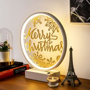 XMAS13 Bijela i Zlatna Stočna Lampa