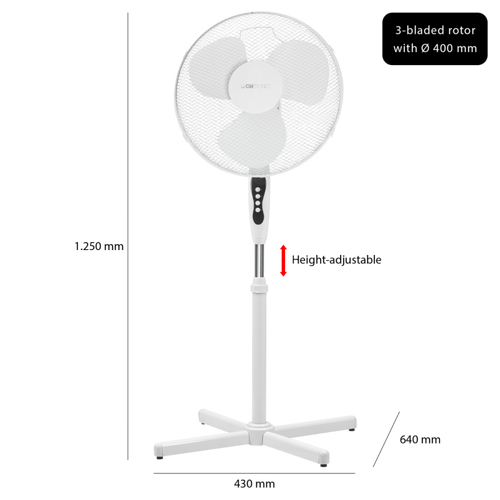 Clatronic VL3603SB Ventilator Bela boja slika 6