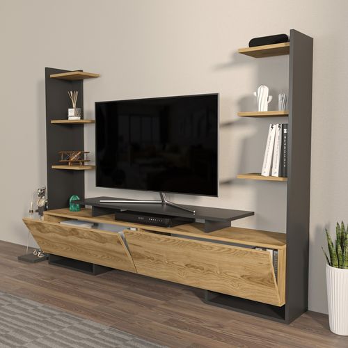 Ava - Oak, Black Oak
Black TV Stand slika 3