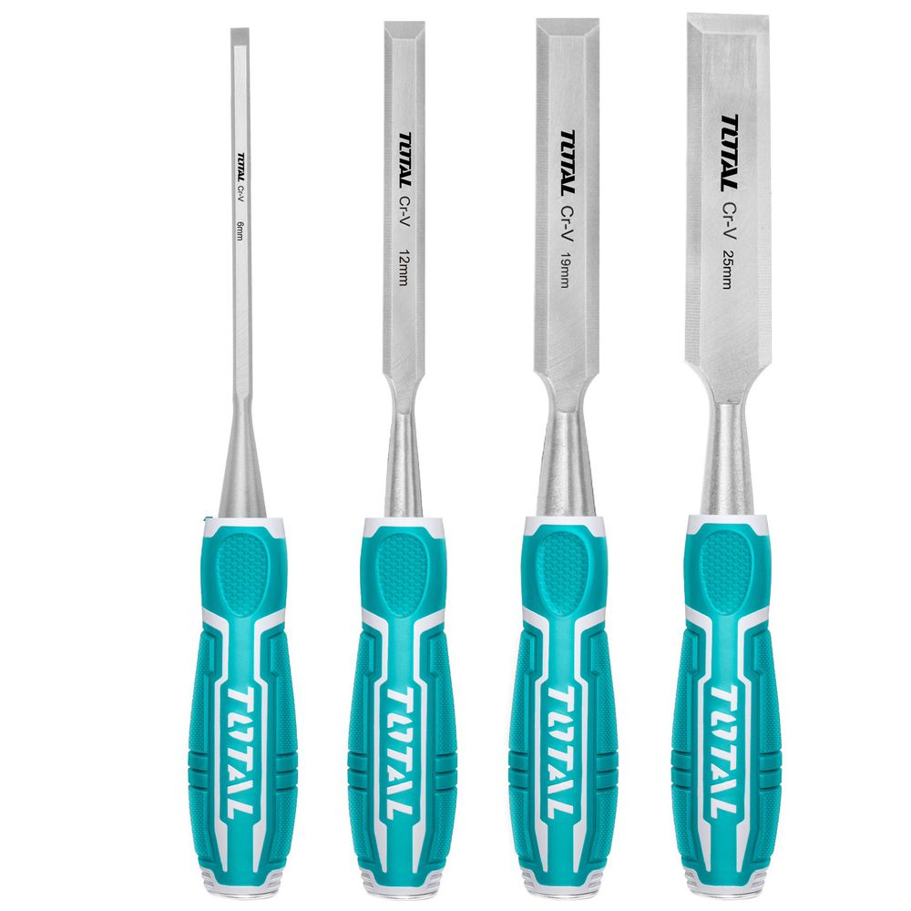 TOTAL 4-dijelni set drvenih dlijeta / INDUSTRIAL (THT41K0401) slika 3