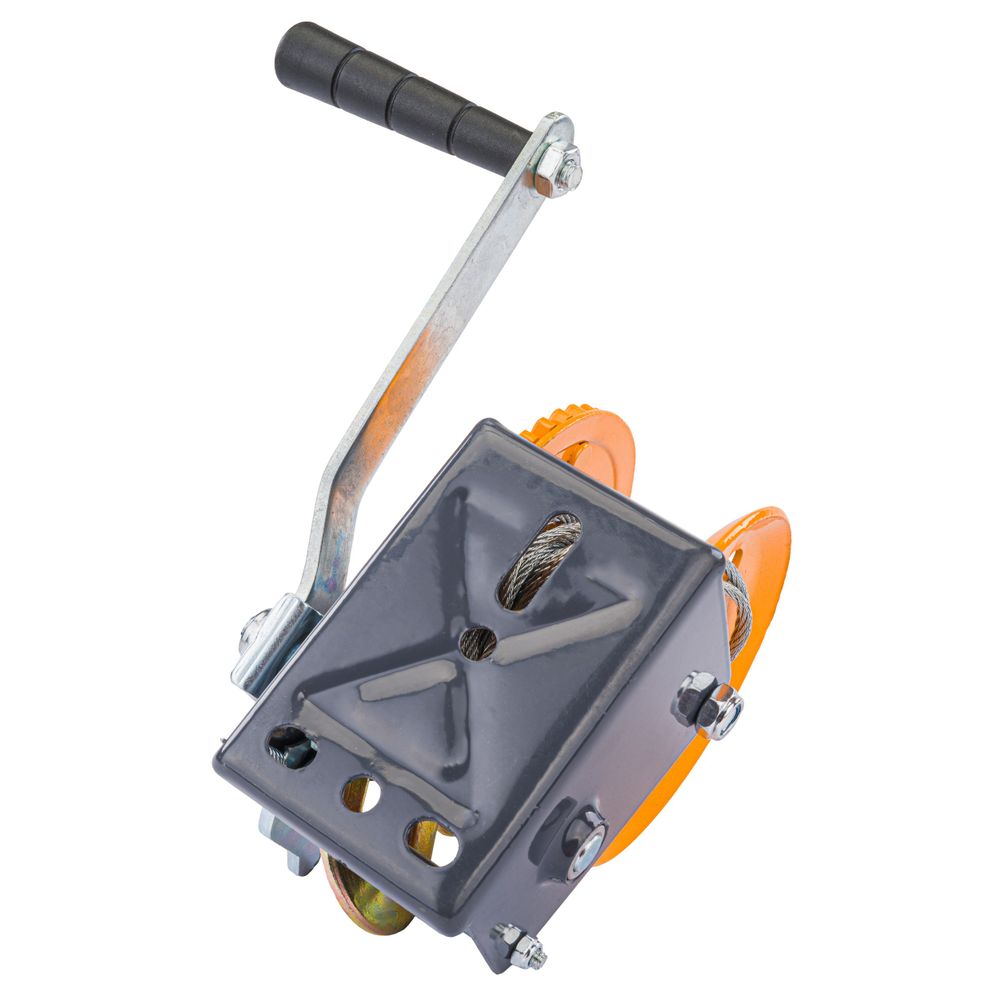 Powermat ručno vitlo s čeličnim užetom 454 kg 5 m PM-WRC-454T slika 4