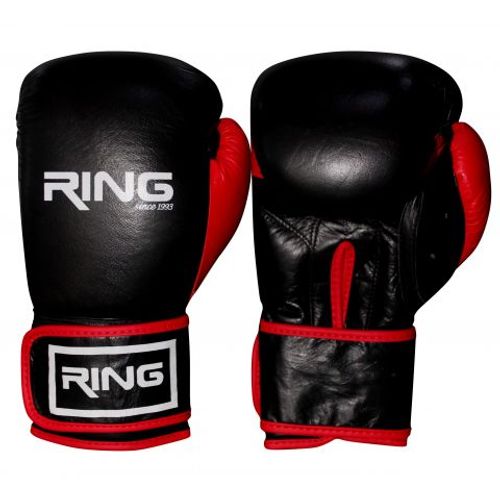 RING rukavice za boks 10 OZ kozne - RS 3211-10 red slika 1