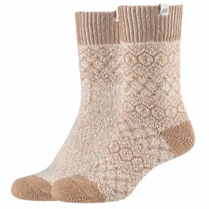 Skechers 2ppk wm casual cozy jacquard socks sk41047-1202