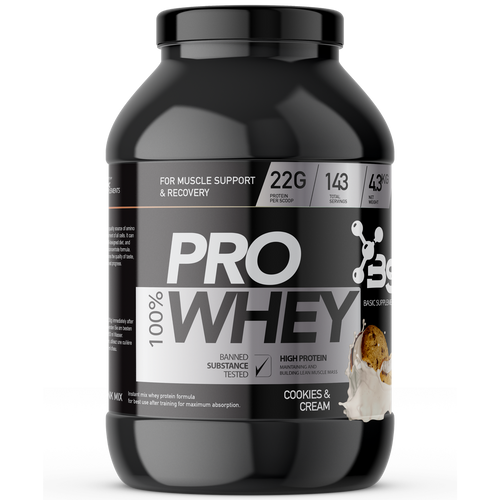 Basic Supplements Pro Whey /4300g slika 2