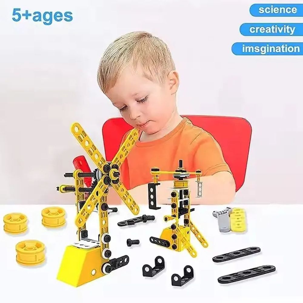 Woopie set za gradnju vozila 8u1 parni blokovi slika 5