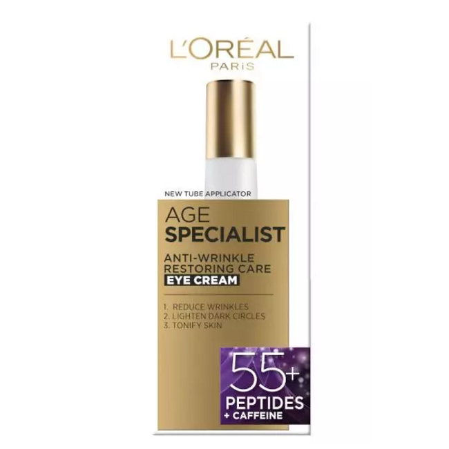 L'Oreal Paris Age Specialist 55+ krema za predeo oko očiju 15ml