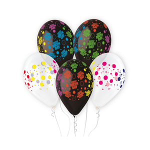 GS120-UGR Balon Premium Sretan Rođendan 33cm, 5kom