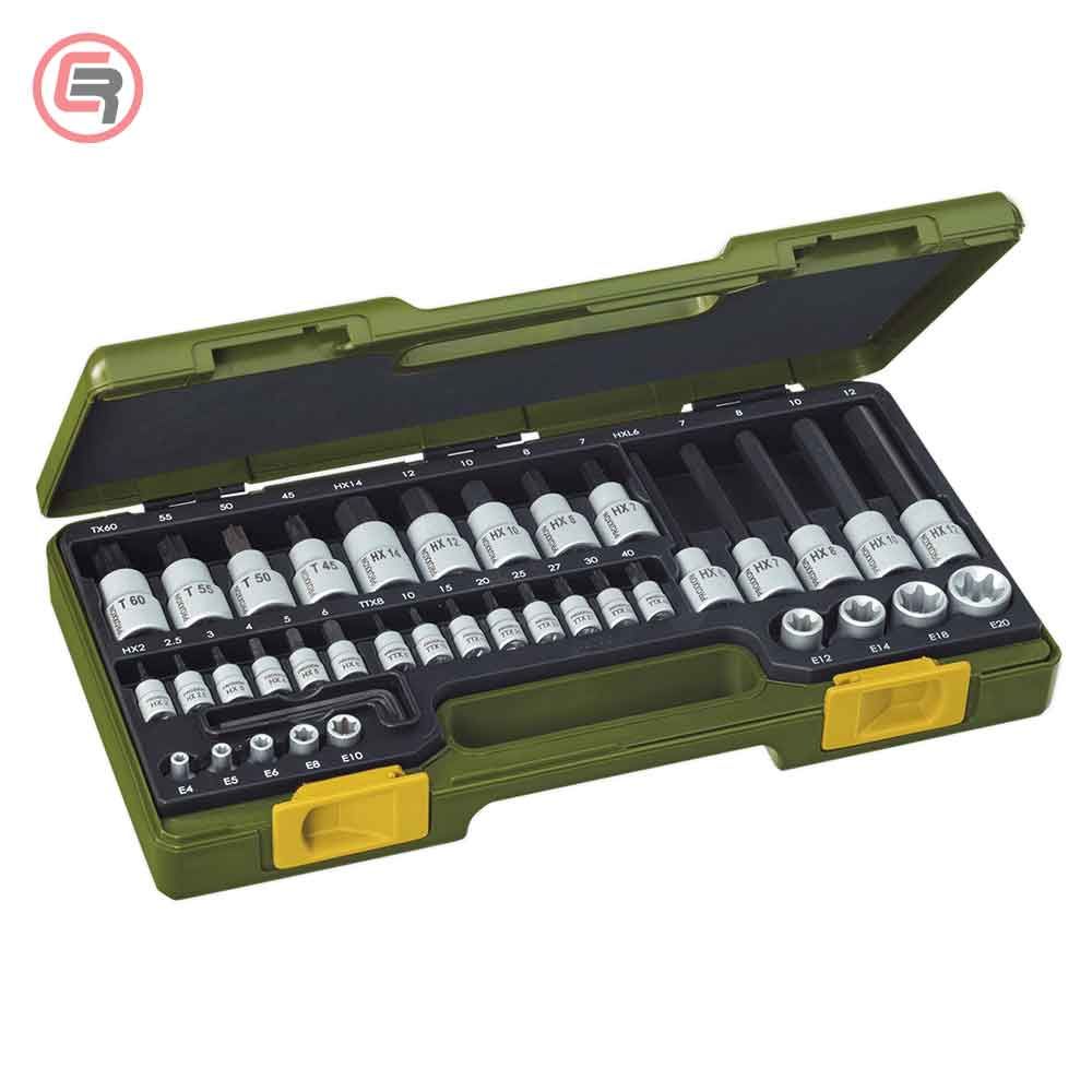 Proxxon Garnitura Nasadnih Torx i Imbus Ključeva 1/4" + 1/2" / 42 dijelna - 23290 slika 1