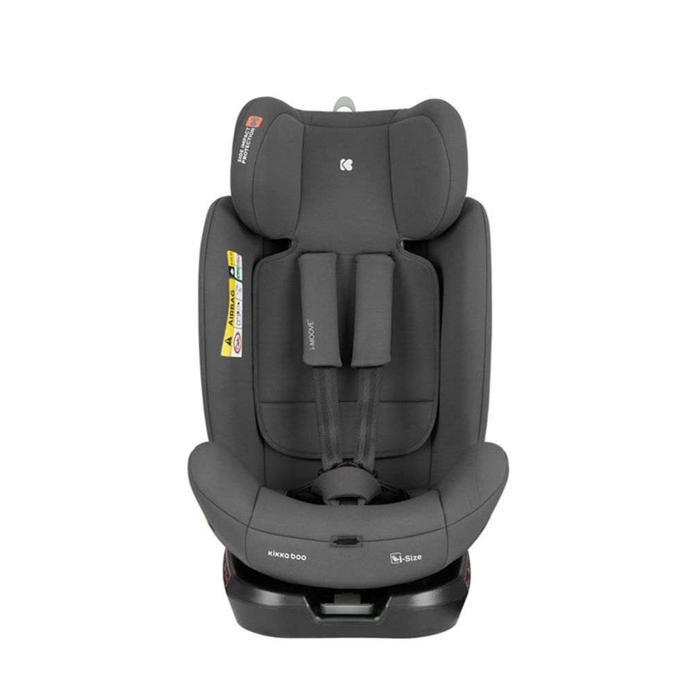 Kikka Boo Rotirajuća autosjedalica i-Moove 40-150cm i-Size Isofix, Dark Grey slika 5