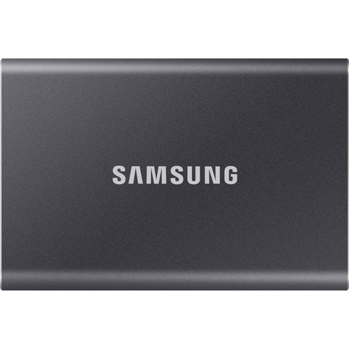 Samsung MU-PC2T0T/WW Portable SSD 2TB, T7, USB 3.2 Gen.2 (10Gbps), [Sequential Read/Write : Up to 1,050MB/sec /Up to 1,000 MB/sec], Grey slika 1