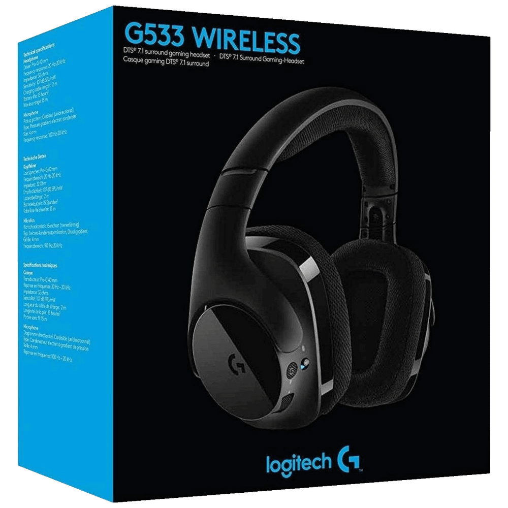 Logitech Bežične slušalice sa mikrofonom, gaming, 7.1 - G533 slika 4