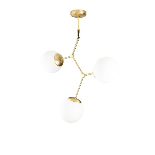 Damar - 6317 YellowWhite Chandelier slika 2