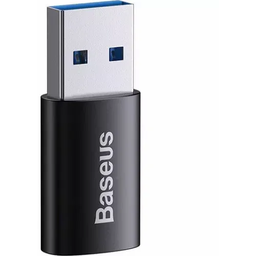 BASEUS INGENUITY USB-A NA USB-C ADAPTER OTG (CRNI) slika 1