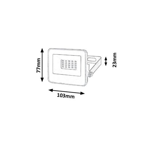 Rabalux Flood reflektor 10W 7062 slika 5