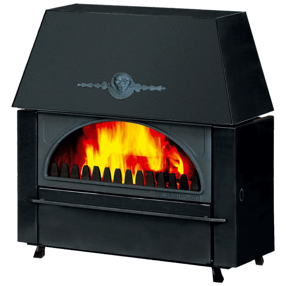 Alfa Plam Kamin na čvrsto gorivo, 11KW - RUSTIKAL slika 1