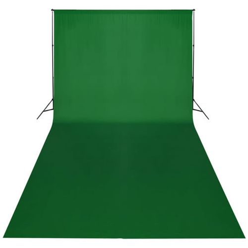 Pozadina pamučna zelena 600x300 cm Chroma key slika 19