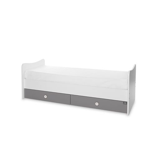 LORELLI TREND PLUS Modularni krevetić 4in1 s Mehanizmom Ljuljanja White/Stone Grey slika 5