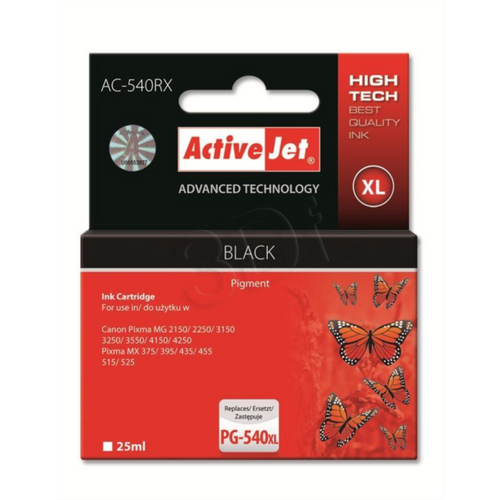 ActiveJet crna tinta za Canon PG-540XL slika 1