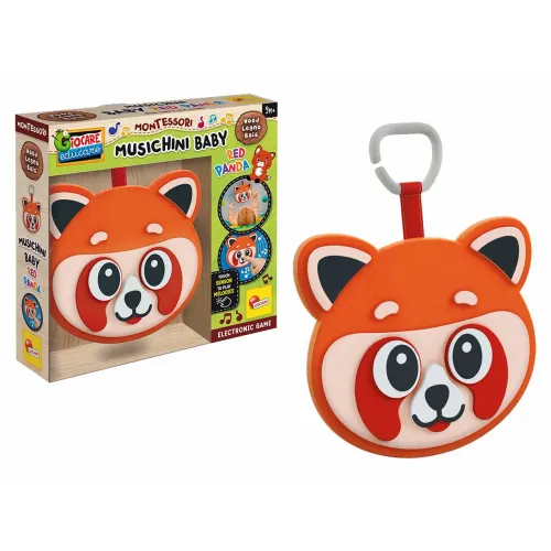 Montesori Musicini Baby drveni set Lisciani Red Panda 105427 slika 2