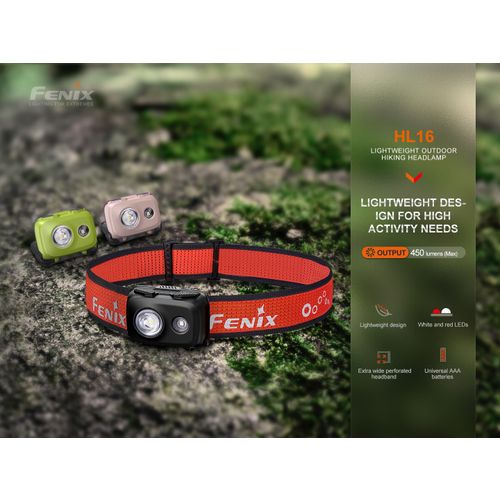 Fenix svjetiljka naglavna HL16 LED slika 9