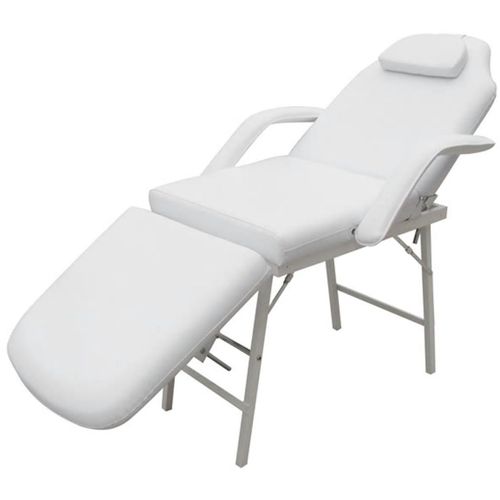 Bijela masažna fotelja za tetovaže slika 7