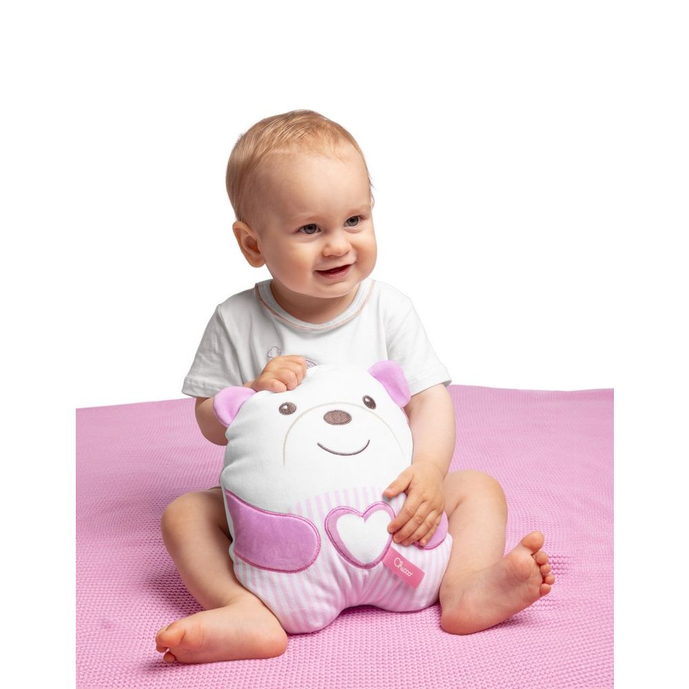Chicco Muzička igračka sa noćnim svjetlom Teddy Bear, Roza slika 4