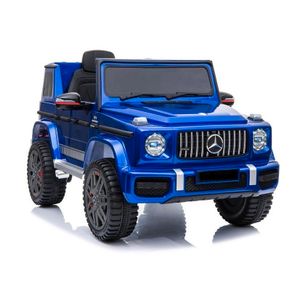 Licencirani auto na akumulator Mercedes G63 - plavi/lakirani