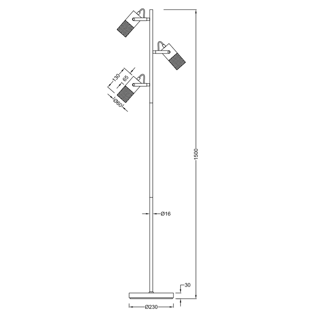 TOSH PODNA LAMPA slika 5