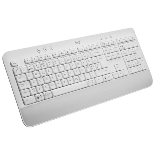 LOGITECH K650 Signature Wireless US bela tastatura slika 3