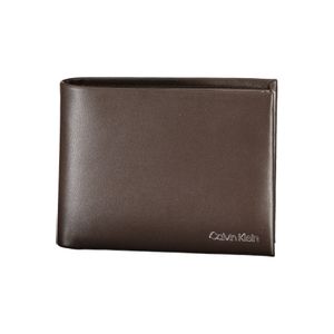 CALVIN KLEIN MEN'S WALLET BROWN