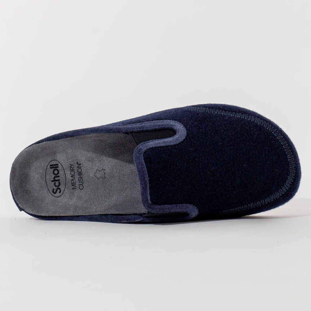 Scholl Kućne papuče za muškarce Elio Elastic, Teget slika 3