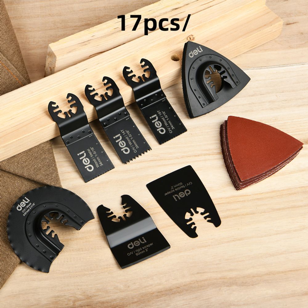 Deli Set nastavaka za multifunkcionalni alat 17kom EDH-BDJ017-EH1 slika 2