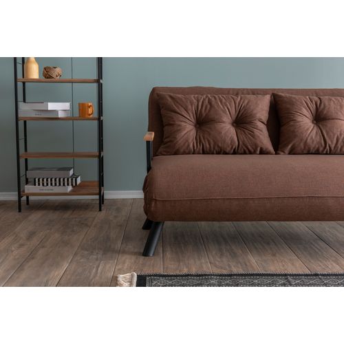 Atelier Del Sofa Dvosjed, Sando 2-Seater - Light Brown slika 5