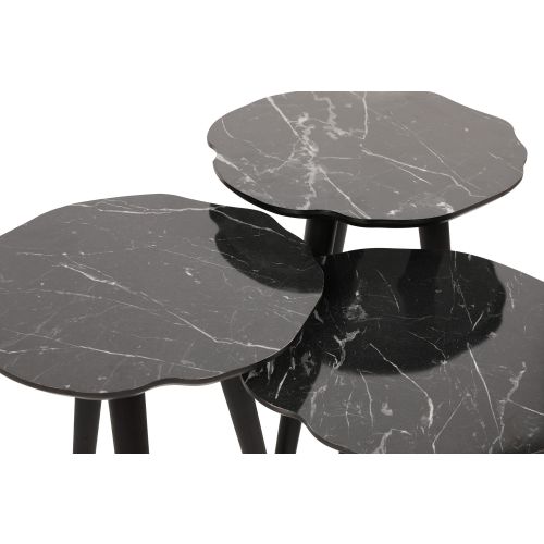 Forga Black Nesting Table (3 Pieces) slika 4