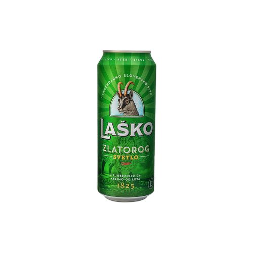 Laško Zlatorog svijetlo lager  pivo 0,5 l limenka slika 1