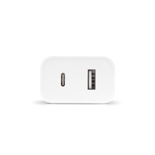 Ttec Punjač - SmartCharger Duo PD Travel Charger  USB-C+USB-A 32W White slika 2