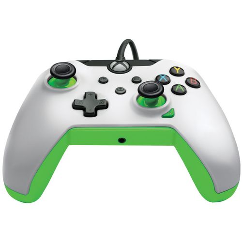 PDP XBOX WIRED CONTROLLER WHITE - NEON (GREEN) slika 2