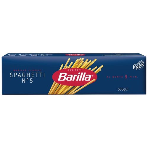 Barilla Spaghetti n.5 500gr slika 1