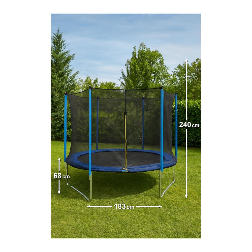 Trampolina sa zaštitnom mrežom 183cm slika 2
