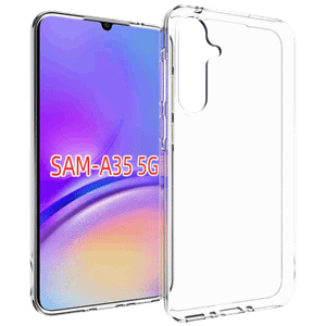 NN-Su Maska za Samsung A35 5G, Transparent - Galaxy A35 5G TPU Phone Case