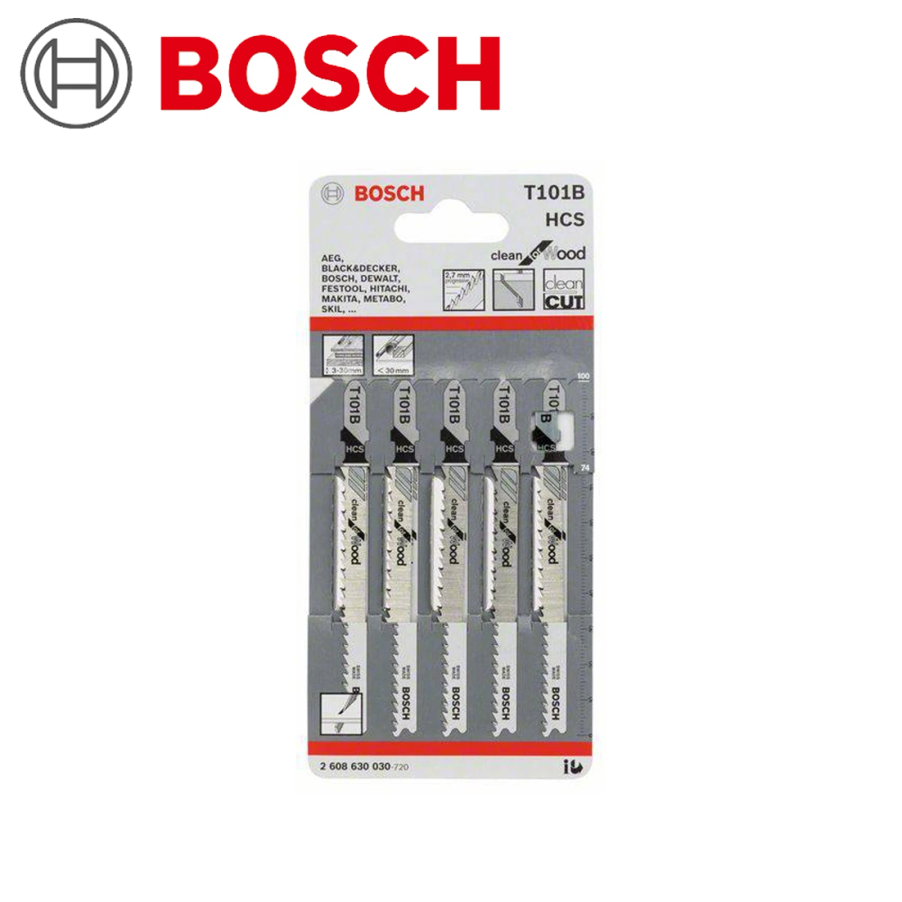 Bosch List Ubodne Pile T101B 5/1 2608630030 Bosch slika 2