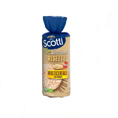 Riso Scotti -  rižine galete s kvinojom bez glutena 130g slika 1