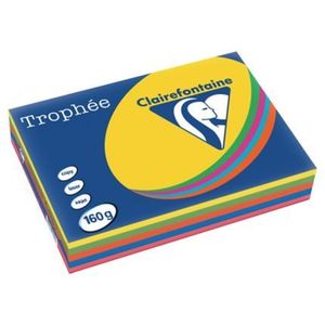 Clairefontaine papir Trophee intenziv mix (5 boja) A4/160gr 1/250