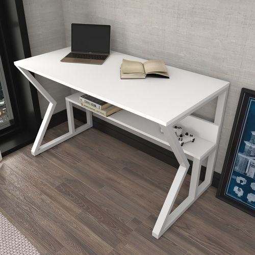 Wake - White White Study Desk slika 2