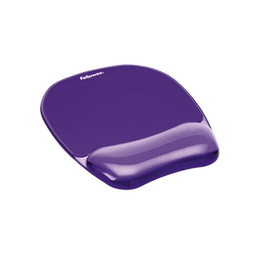 Podloga sa odmaračem za zglob sa gelom FELLOWES CRYSTALS 9144104 purple slika 3