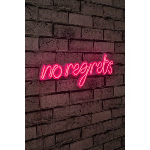 Wallity Ukrasna plastična LED rasvjeta, No Regrets - Pink slika 10