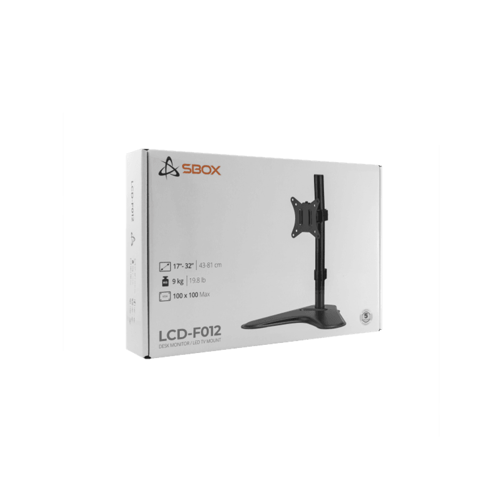 SBOX Desktop stalak LCD-F012-2 (17-32"/9kg/100x100) slika 10